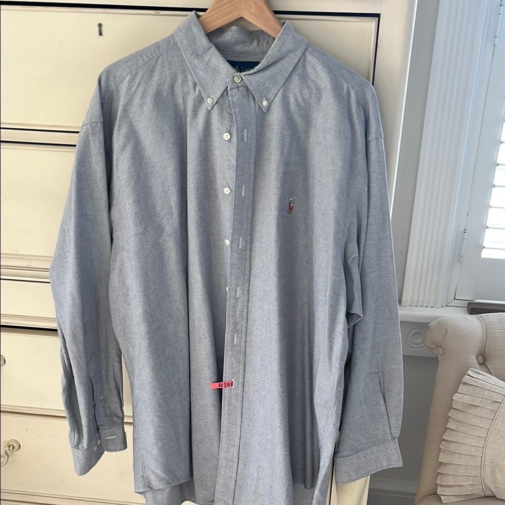 Polo by Ralph Lauren Blue Classic Casual Shirt